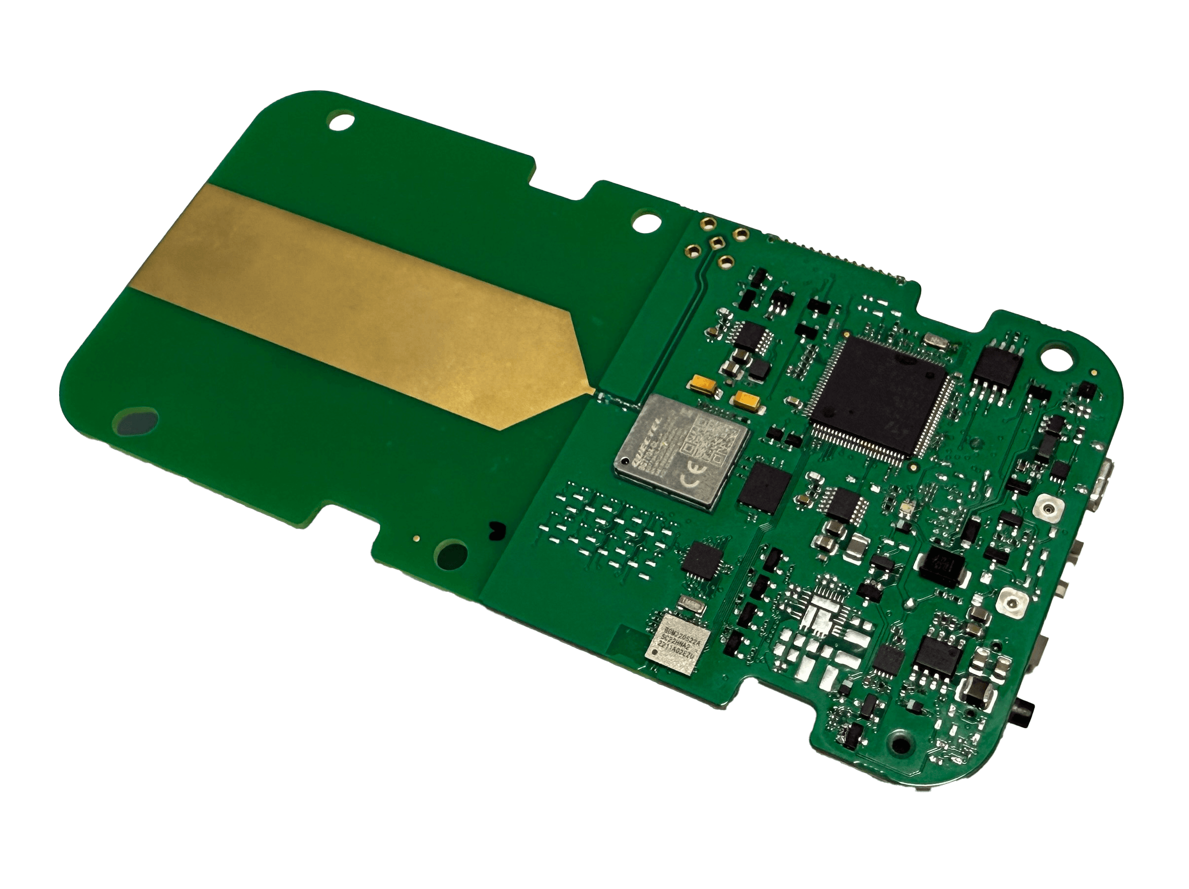 Printed circuit board developed by Virinco for the Oss Device.
