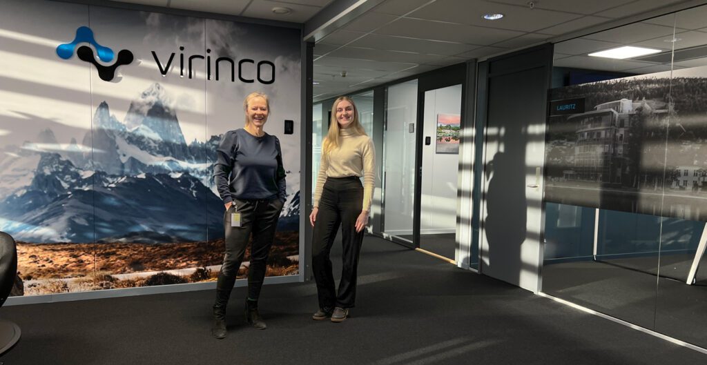 Welcome to our Team Virinco, Dina and Lise