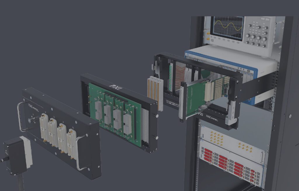 Smarter Self-test solutions. Custom hardware and software for MASS connector interface.