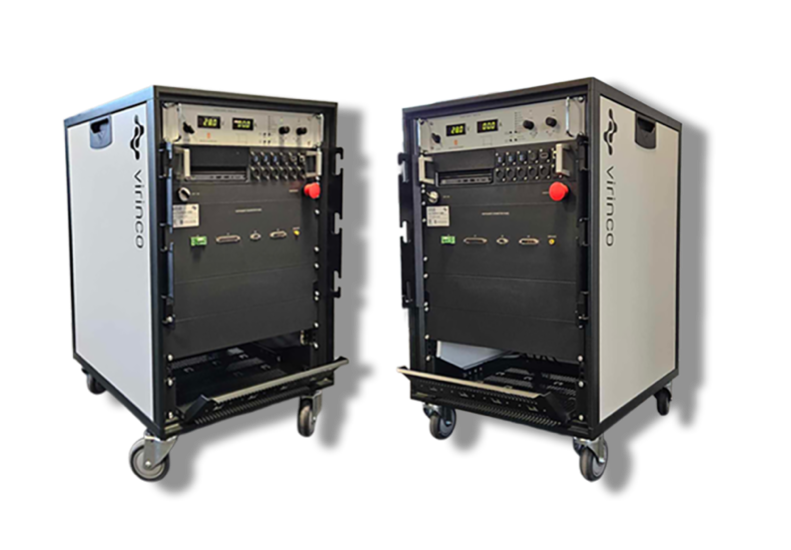 Automated production test platforms used for scalable, high-volume manufacturing testing.